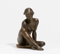 Siesta by Fritz Klimsch, 1955 (Entwurf), Bronze, sold Jun 2020