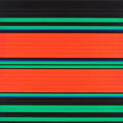Parameter II by Günter Fruhtrunk, Farbserigrafie auf Halbkarton, sold Mar 2020
