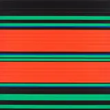 Günter Fruhtrunk, Parameter II, Farbserigrafie auf Halbkarton
