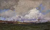 Friedrich Kallmorgen, Die Elbe bei Hamburg