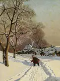 Friedrich Kallmorgen, Heiterer Wintertag