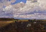 Friedrich Kallmorgen, Kartoffelernte