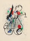 Toute nuit désormais (Aus: Hai-Ku) by Joan Miró, 1967, Farblithografie auf Velin, sold Jun 2020