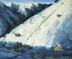 Sven Kroner, Ohne Titel, 2002, Acryl auf Leinwand