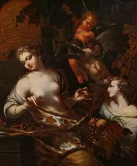 "Industria" by Deutscher Meister, Öl auf Leinwand, sold May 2020
