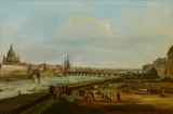 Bernardo Bellotto, Dresden, Öl auf Leinwand