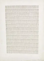 Arturo Vermi, Storia del mago sabino, 1963, Öl auf Velin