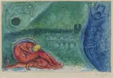 Quai de la Tournelle by Marc Chagall, 1960, Farblithografie auf Arches (Wasserzeichen), sold Jun 2020