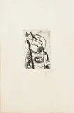 Joan Miró, Aus: Les Saltimbanques, 1975, Radierung auf Velin