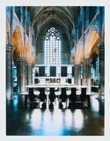 Rijksarchief Limburg Maastricht I by Candida Höfer, 2003, C-Print in Passepartout und Buchband "Candida Höfer Bibliotheken", sold Jul 2020