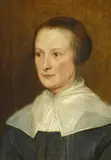Flämische Schule, Damenportrait, Um 1650, Öl auf Holz