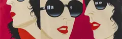 Marisa by Alex Katz, 2017, Holz- und Linolschnitt auf Okawara, sold Jun 2020