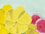 Alex Katz, Peony Incarnation #11
