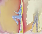 Allen Jones, "Hot Club", 2009, Öl auf Leinwand