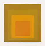 "SP - XI" by Josef Albers, 1967, Farbserigrafie auf Schoellershammer Karton, sold Jun 2020