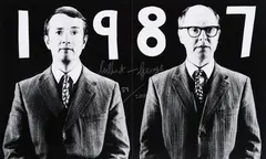 Edition for Parkett No. 14 by Gilbert&George, 1987, Gelatinesilberabzug, sold Jul 2020