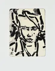 Elias by Elizabeth Peyton, 2014, Farbradierung auf Velin, sold Sep 2020