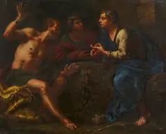 Pietro da Cortona, Josef als Traumdeuter, Öl auf Leinwand