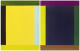 "Anima Mundi 56-2" by Imi Knoebel, 2011/15, Jeweils: Acryl auf Kunststofffolie, collagiert, sold Jun 2020