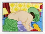 Tom Wesselmann, Judy trying on clothes, 1997, Farbserigrafie auf festem Velin