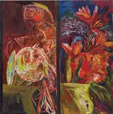 Pat Steir, Soutine drawing lesson