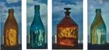 Simon Faibisovich, Metamorphosis, 1983 - 1984, oil on canvas, in 4 parts