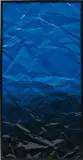 Mikhailo Deyak, Water, 2017, painted metal, in artist's frame