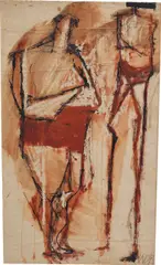 Kenneth Armitage, Untitled, 1960, ink, gouache and wash on paper