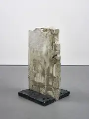 Grabstein by Gregor Schneider, 1999, painted breeze blocks, plaster and concrete, in 3 parts, offered Dec 2017