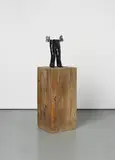 Klara Kristalova, A little sculpture about falling in love, 2002, stone, wood, motor