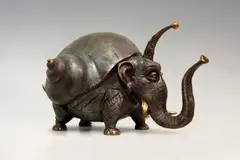 Oleg Pinchuk, King Elephant, 2016, bronze