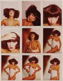 Antonio Lopez, Jerry Hall / New York City, 1976, 9 Instamatic photographs