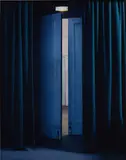 Arsenal - Curtain Exit by Teresa Hubbard and Alexander Birchler, 2000, c-print, sold Dec 2017