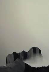Marc Gumpinger, Alpen 37 (1:1000), 2016, oil on canvas