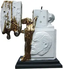 Sergey Shekhovtsov, Lenin, 2013, plastic and enamel