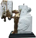 Sergey Shekhovtsov, Lenin, 2013, plastic and enamel
