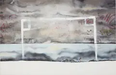 Sławomir Elsner, Odra Wodzislaw, 2004, oil on canvas