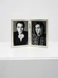 Francesco Vezzoli, Francesco by Francesco: Before & Ever After...With Love, 2002, bromoil gelatin silver prints, in an artist's frame