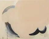 Untitled (Brown Abstract) by Agnieszka Brzeżańska, 2005, acrylic on canvas, sold Dec 2017