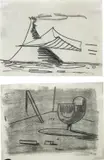 Matthias Weischer, Two works: (i) Untitled; (ii) Untitled