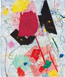 Untitled by Sam Francis, 1984, Monotype in colours, on handmade paper, the full sheet, sold Jan 2017