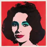 Andy Warhol, Liz, 1964, Offset lithograph in colours, on wove paper, with full margins