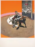 Francis Bacon, Étude pour une corrida (after Study for a Bullfight No. 1, 1969)
