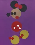 Minnie (Pink Glitter) by Damien Hirst, 2016, Screenprint in colours with glitter, on wove paper, the full sheet, sold Jan 2017