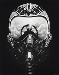 Untitled (Iceman X) by Robert Longo, 2012, Archival pigment print, on Epson hot-pressed paper, with full margins,, sold Jan 2017
