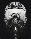 Untitled (Iceman X) by Robert Longo, 2012, Archival pigment print, on Epson hot-pressed paper, with full margins,, sold Jan 2017