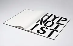 Black Book by Christopher Wool, 1989, Hardcover book, with 17 text images, on smooth wove paper, the full sheets, bound (as issued), sold Jan 2017