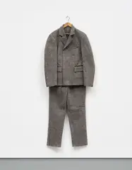 Joseph Beuys, Filzanzug (Felt Suit), 1970, Hand-sewn felt suit, with the original cardboard box