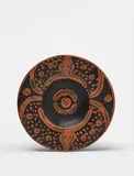 Pablo Picasso, Plat espagnol au toros (Spanish Dish with Bulls), 1957, Red earthenware round dish painted in black with partial brushed glaze