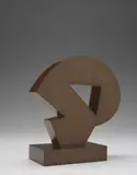 Jean Arp, Parent d'oiseau (Bird Parent), 1965, Bronze sculpture with light brown patina